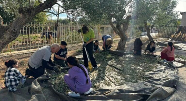 Στο Δημοτικό Σχολείο Άριος οι μαθητές παράγουν το δικό τους ελαιόλαδο (pic)
