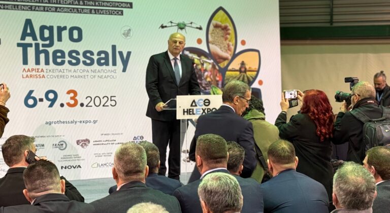 Τσιάρας στην Agrothessaly 2025: «Η επιβίωση και ανάπτυξη του αγροτικού τομέα είναι ζήτημα εθνικό»