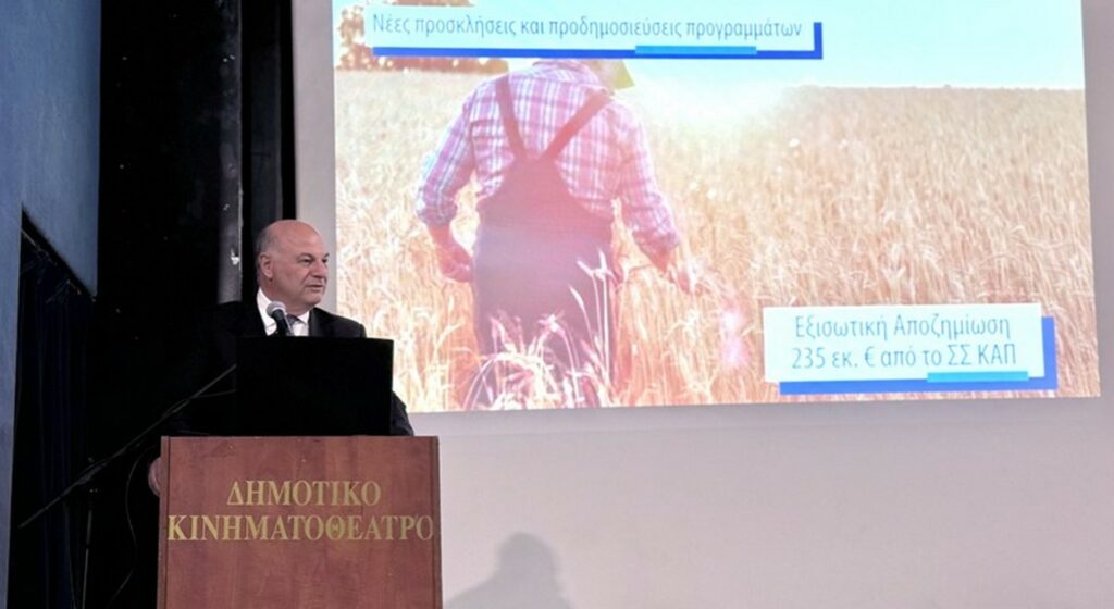 Τσιάρας: «Ενισχύουμε τη θερμοκηπιακή καλλιέργεια με γενναία χρηματοδότηση
