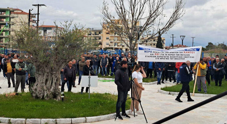 Πάνω από 400 τρακτέρ στη Χρυσούπολη για το νερό της άρδευσης – Οι όροι που θέτουν στην κυβέρνηση