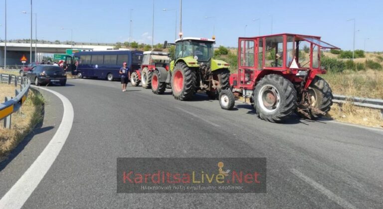 Υπό την παρουσία αστυνομίας η διαδήλωση στον Ε-65 - Τα αιτήματα και οι δηλώσεις των αγροτών (ΦΩΤΟ+Βίντεο)